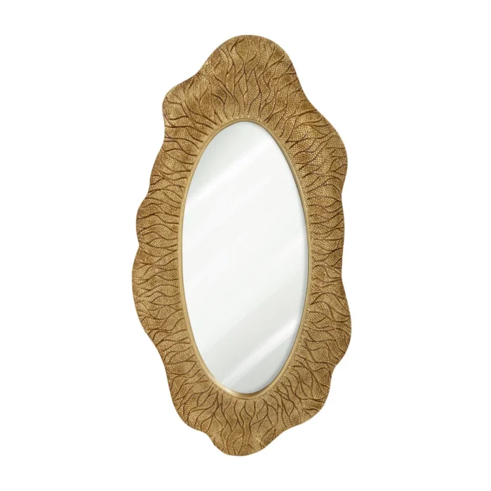 Lustro 98 X 52 X 4 CM złoty