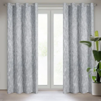 Zasłona gotowa Anika 140 X 250 CM stalowy