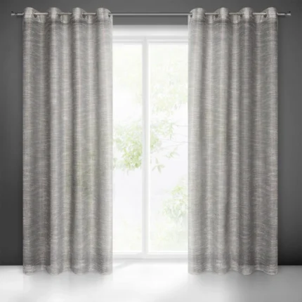 Firana gotowa Rachel 140 X 250 CM stalowy