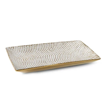 CERAMIKA - PATERA C/VERDA/PAT/02 35X20X4 B+ZŁ