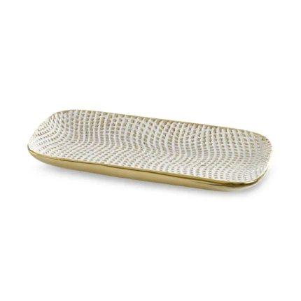 CERAMIKA - PATERA C/VERDA/PAT/03 30X16X3 B+ZŁ