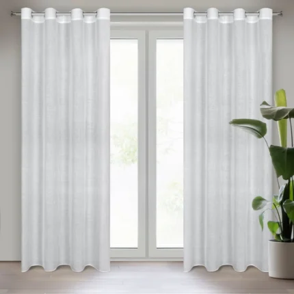 Zasłona gotowa Cindy 140 X 250 CM biały