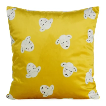Poszewka D91/po/kids/1b 45x45 Velvet/musz musztardowy