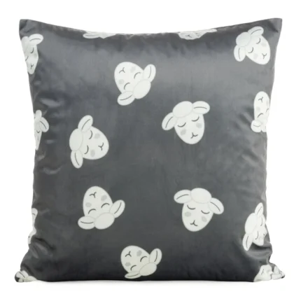 Poszewka D91/po/kids/1c 45x45 Velvet/stal stalowy