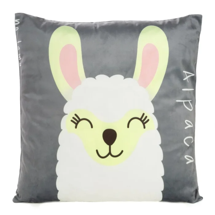 Poszewka D91/po/kids/2a 45x45 Velvet/stal stalowy