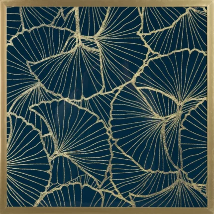 Obraz Musa3 53 X 53 CM granatowy/zł