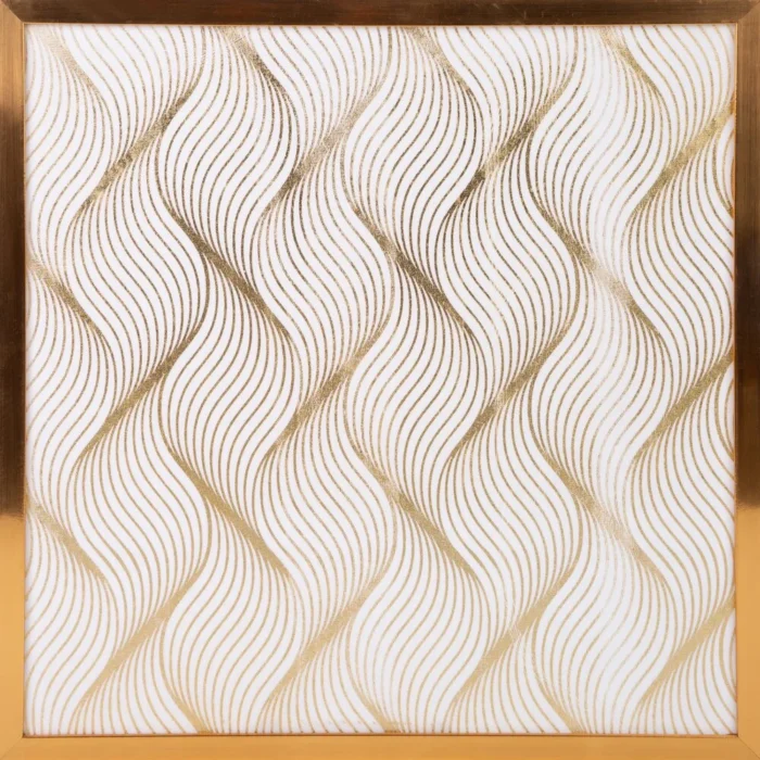 Obraz Blanca3 53 X 53 CM biały/zł