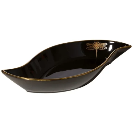 CERAMIKA - PATERA C/LORI/PAT/02 36X18X5 CZA+ZŁ