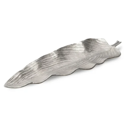 Ceramika -Patera Sara (04) 55 X 19 X 4 CM srebrny