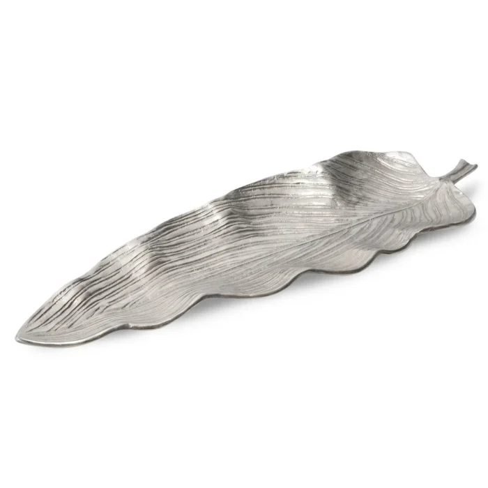 Ceramika -Patera Sara (04) 55 X 19 X 4 CM srebrny