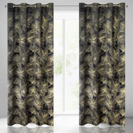 Zasłona gotowa Stella 140 X 250 CM czarny