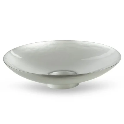 Szkło -Misa Kala 35 X 9 CM srebrny