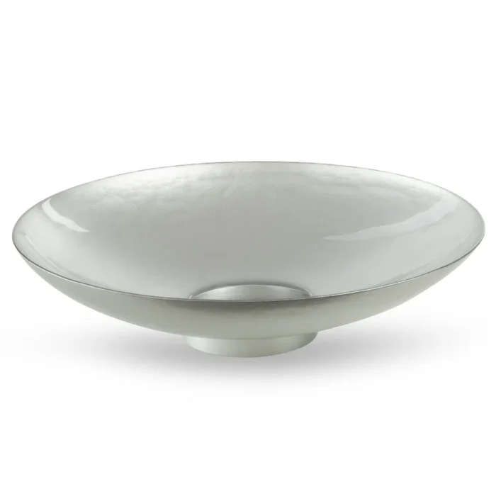 Szkło -Misa Kala 35 X 9 CM srebrny