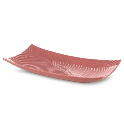CERAMIKA - PATERA C/SENA/1/PAT/01 45X25X8 RÓŻ