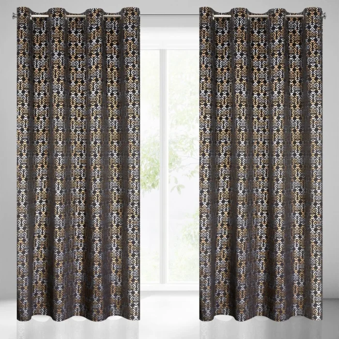 Zasłona gotowa Laura 140 X 250 CM czarny