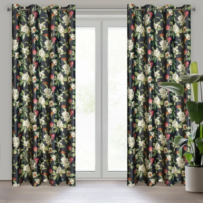 Zasłona gotowa Alea 140 X 250 CM czarny