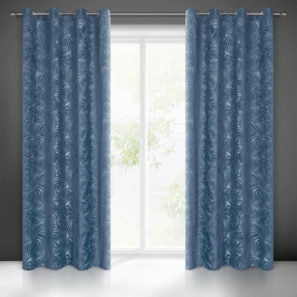 Zasłona gotowa Livia 140 X 250 CM ciemnoniebieski