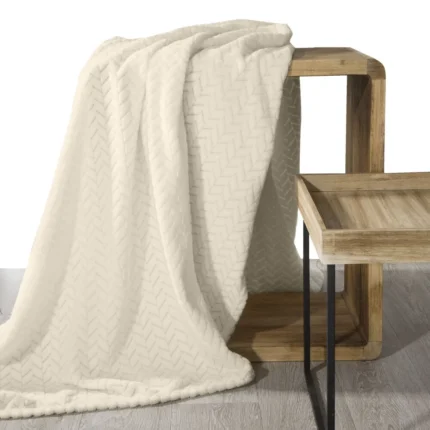Koc D91 Cindy 200 X 220 CM beżowy