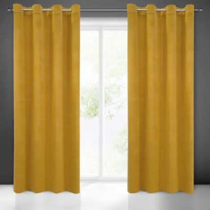 Zasłona gotowa Milo 140 X 250 CM musztardowy