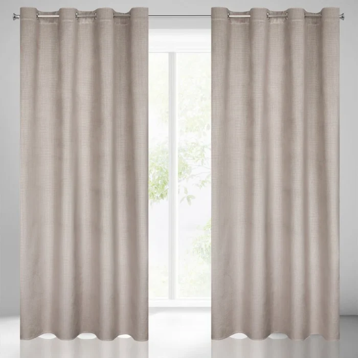 Zasłona gotowa Darcy 140 X 250 CM beżowy