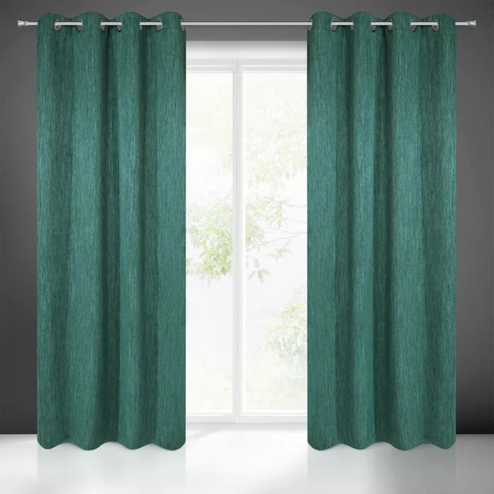 Zasłona gotowa Rossie 140 X 250 CM zielony