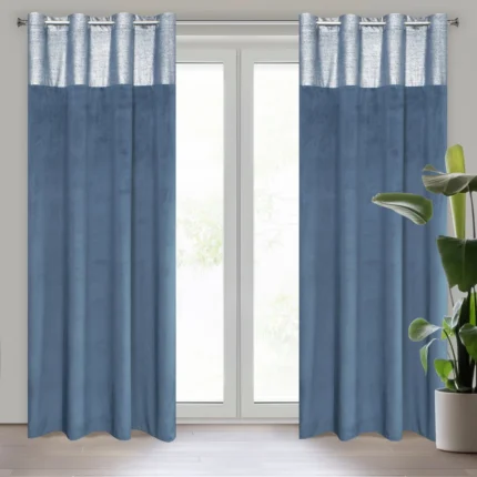Zasłona gotowa Peri 140 X 250 CM granatowy