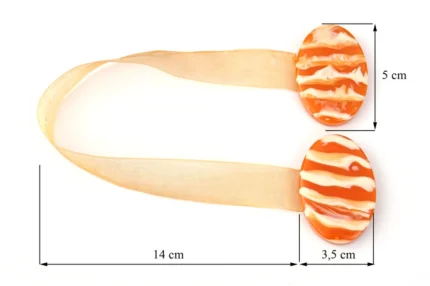 Upinacz z Magnesem 15 CM pomarańczowy