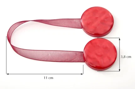 Upinacz z Magnesem 11 CM bordowy
