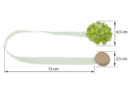 Upinacz z Magnesem 15 CM jasnozielony