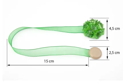 Upinacz z Magnesem 15 CM zielony