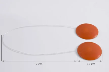 Upinacz z Magnesem 12 CM czerwony