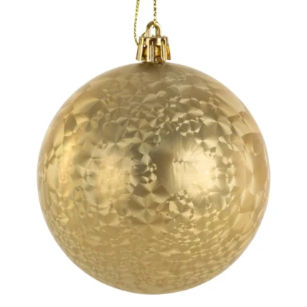 ŚWIĘTA - BOMBKA PLASTIK SW/B/PL/69A 8CM ZŁOT