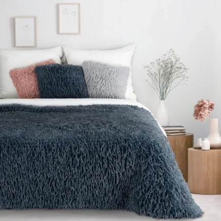 Koc Adore 130 X 170 CM granatowy