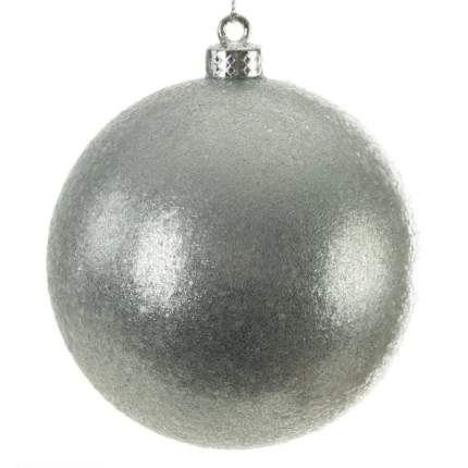 ŚWIĘTA - BOMBKA PLASTIK SW/B/PL/33B 10CM SREB
