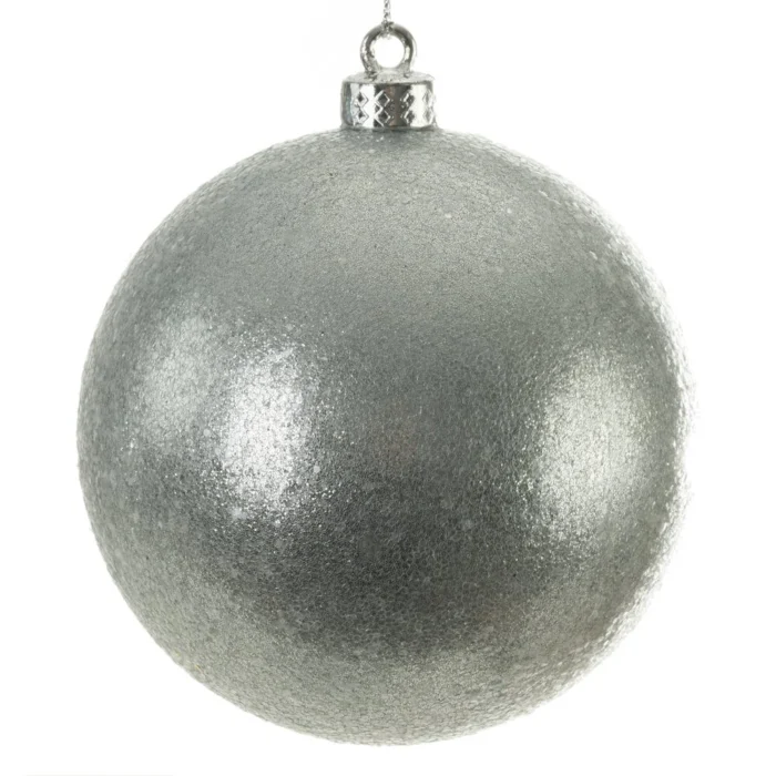 ŚWIĘTA - BOMBKA PLASTIK SW/B/PL/33B 10CM SREB