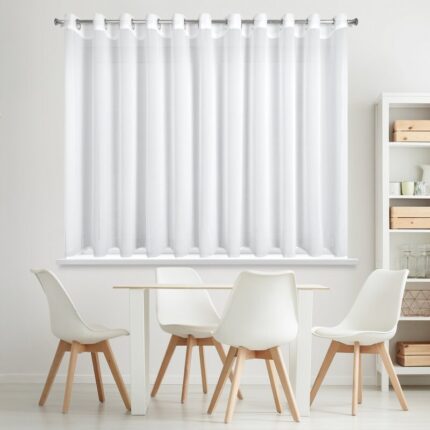 FIRANA GOTOWA DEBRA PRZEL. 400 X 160 CM BIAŁY