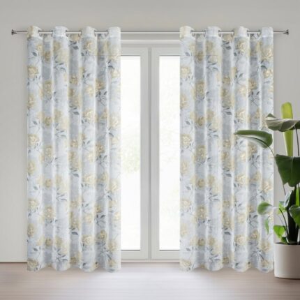FIRANA GOTOWA INARI 140 X 250 CM SREBRNY