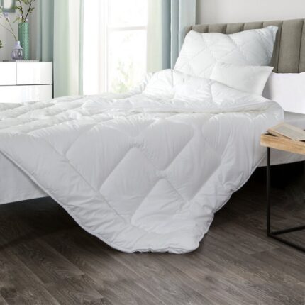 KOŁDRA GOLD D91 180 X 200 CM BIAŁY