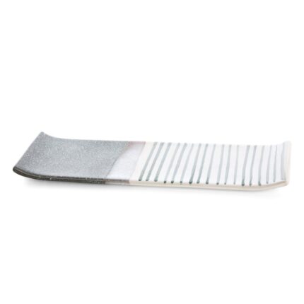 PATERA DEKORACYJNA VIKI (01) 39 X 12 X 3 CM BIAŁY