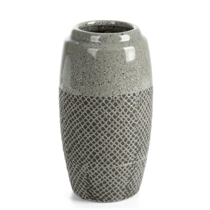 WAZON DEKORACYJNY NORI (02) FI 13 X 25 CM STALOWY