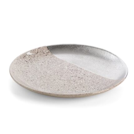 PATERA DEKORACYJNA LAILA (01) FI 35 X 4 CM SREBRNY
