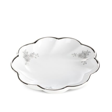 PATERA DEKORACYJNA ELSA (02) FI 25 X 5 CM BIAŁY