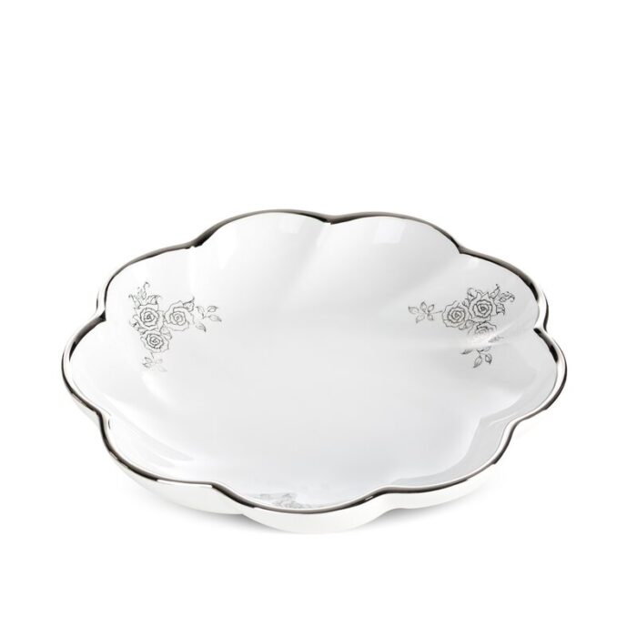PATERA DEKORACYJNA ELSA (02) FI 25 X 5 CM BIAŁY