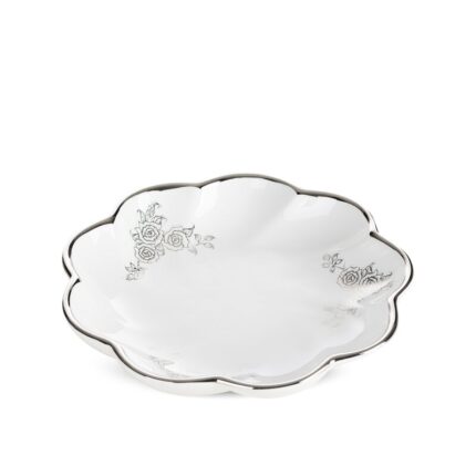 PATERA DEKORACYJNA ELSA (03) FI 20 X 4 CM BIAŁY