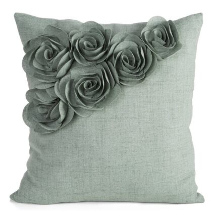 POSZEWKA FLORES 7 45 X 45 CM ZIELONY