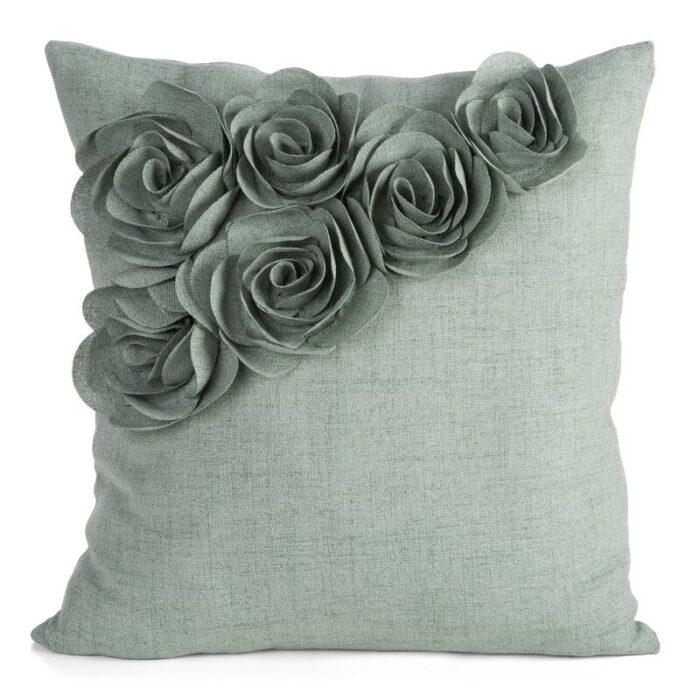 POSZEWKA FLORES 7 45 X 45 CM ZIELONY