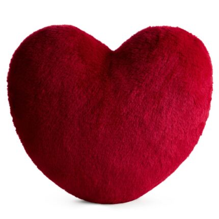 POSZEWKA HEART 45 X 45 CM CZERWONY