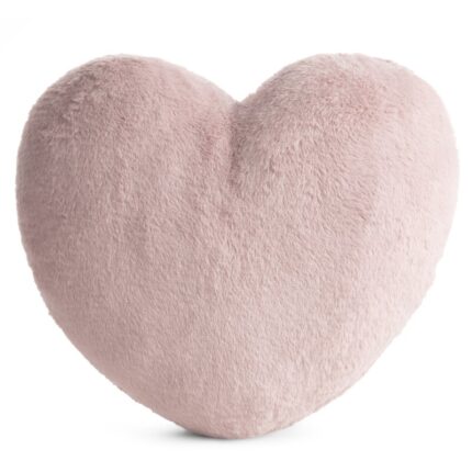 POSZEWKA HEART 45 X 45 CM PUDROWY