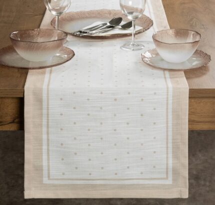 OBRUS SUMMER15 40 X 140 CM NATURALNY