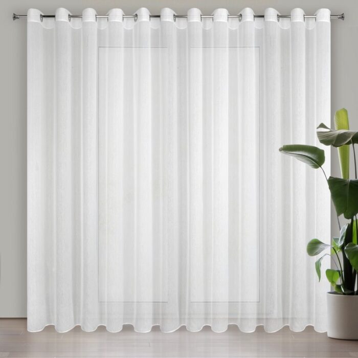 FIRANA GOTOWA REBECCA 350 X 250 CM BIAŁY